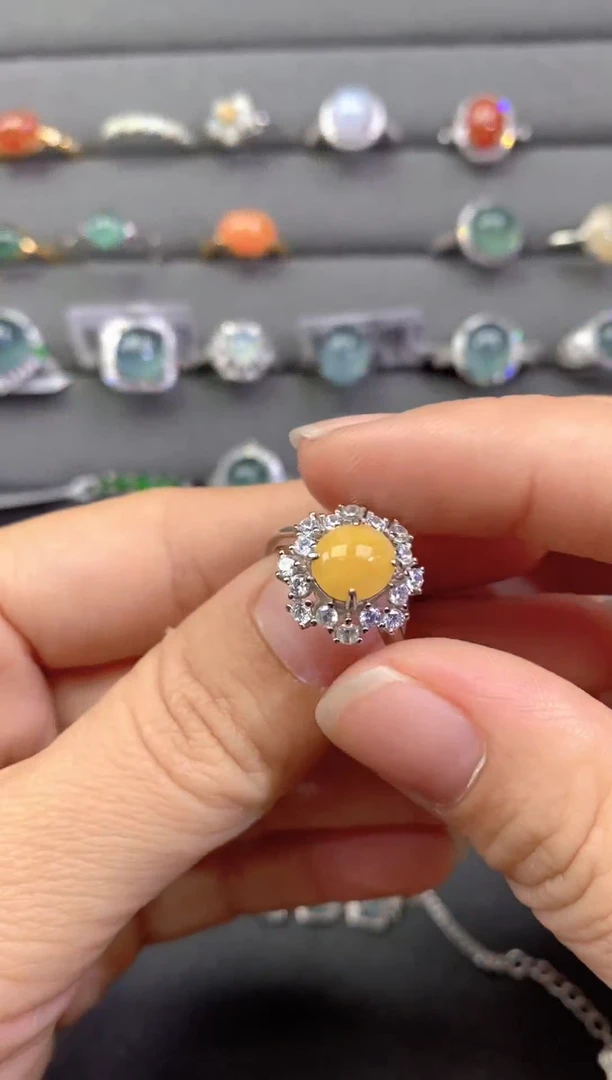 未镶嵌戒指翡翠天然A货翡翠