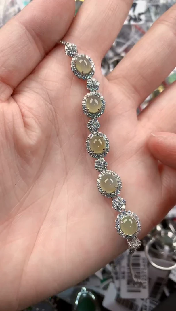 银S925镶嵌戒指翡翠333----6