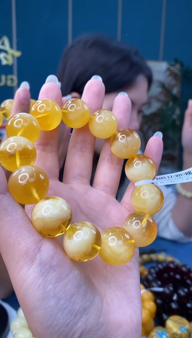 裸石琥珀未镶嵌1/5多样性发其一62