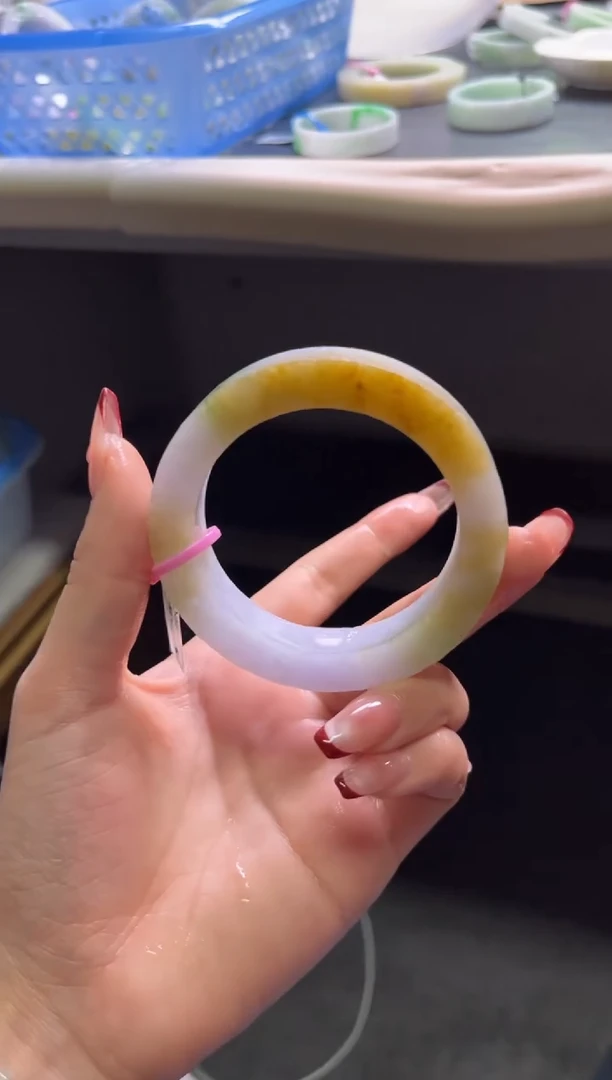 未镶嵌手镯定制翡翠57-62「定制不退不换」