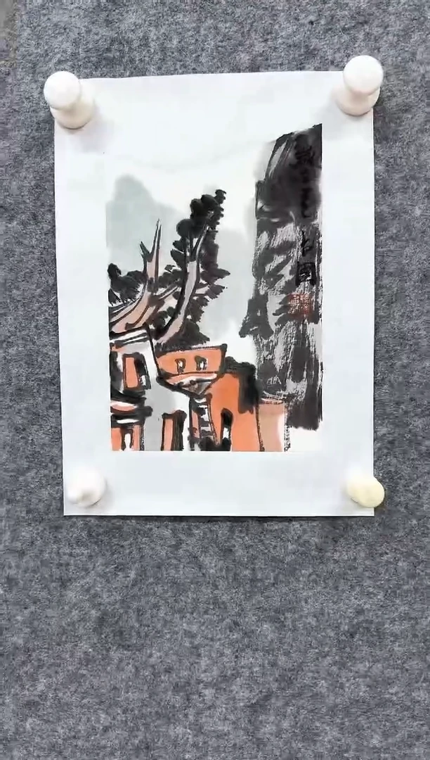 国画ST-JZP老师绘画作品