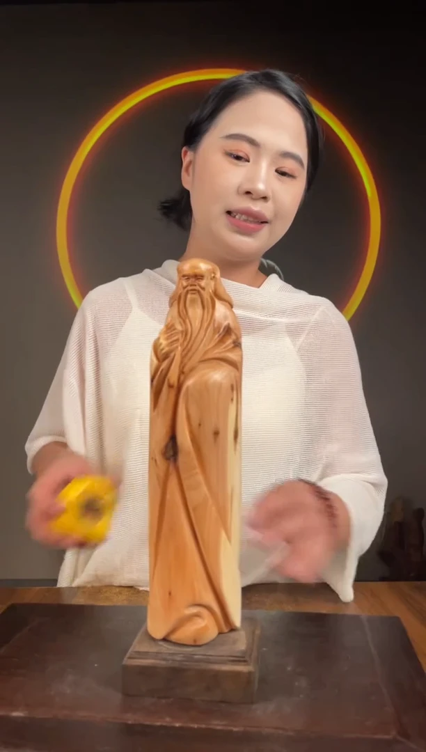 柏木（崖柏）手工摆件,先抢先得! 编号:249