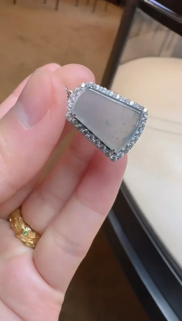 【闪购商品】翡翠吊坠(不含链)银S925镶嵌多样性团购发一件