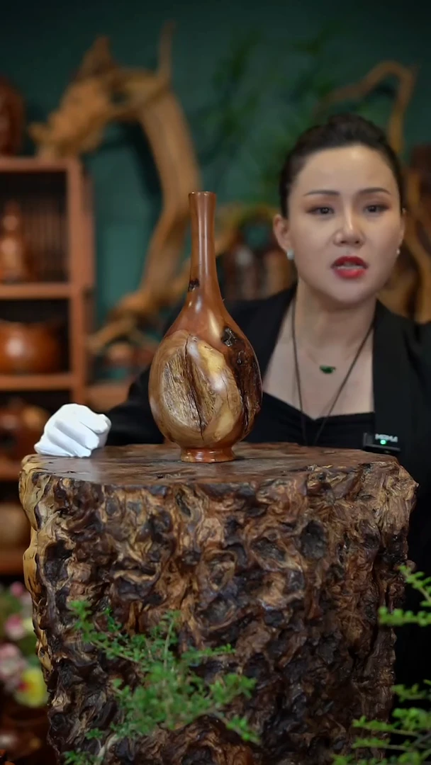 枣木来这么富贵瓶