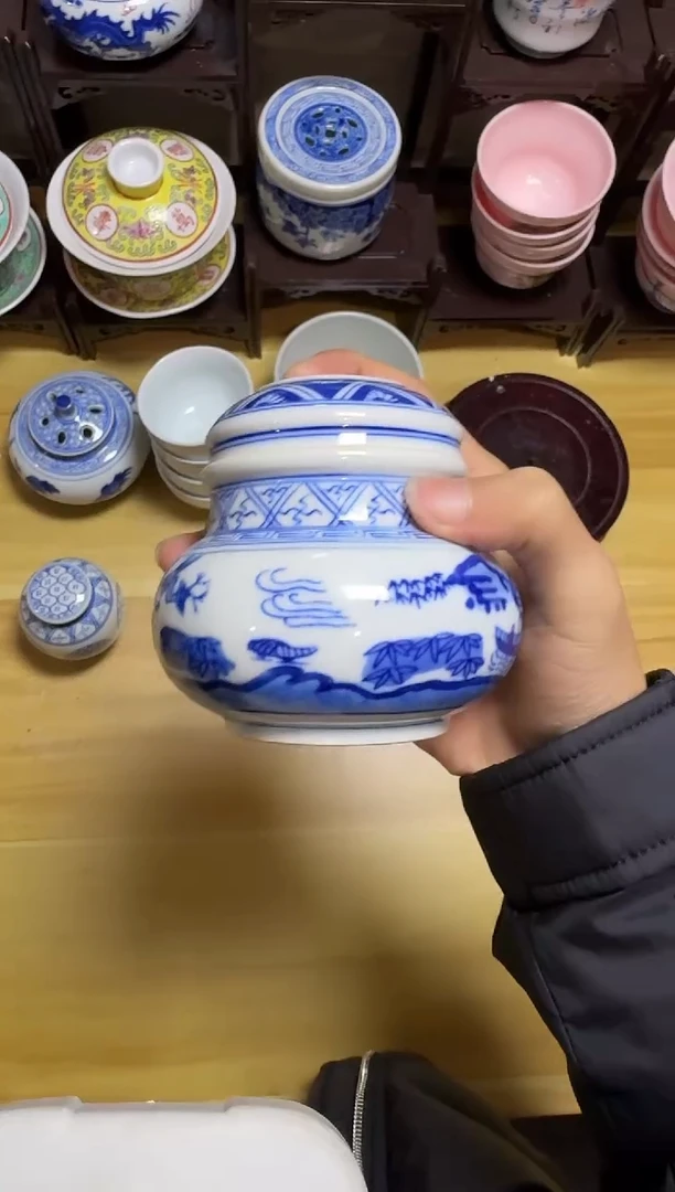 景德镇手绘陶瓷厂瓷，全部清仓