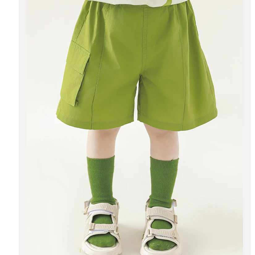 YOEHYAUL/幼悠夏二波【清脆爽口】男童透气原创设计休闲短裤 N6053