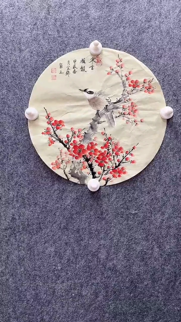 【闪购商品】国画许宜锦老师花鸟