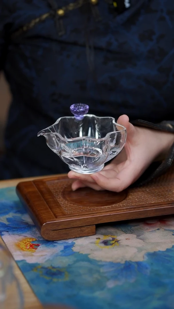 紫色 莲蓬 公杯