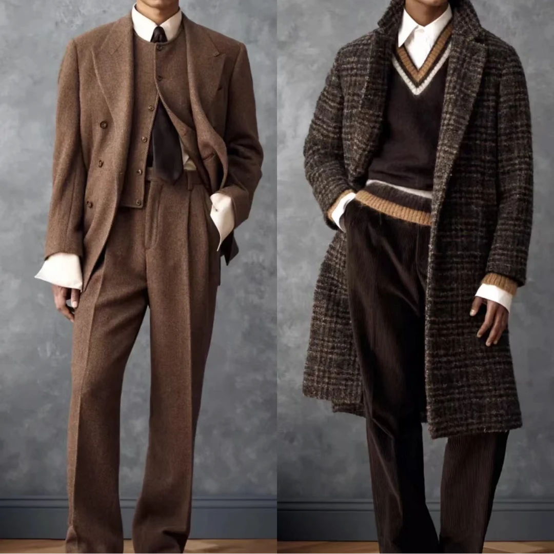 【依依专属】摩卡棕 2025夏季新款棉麻高奢复古短袖休闲POLO衫-045