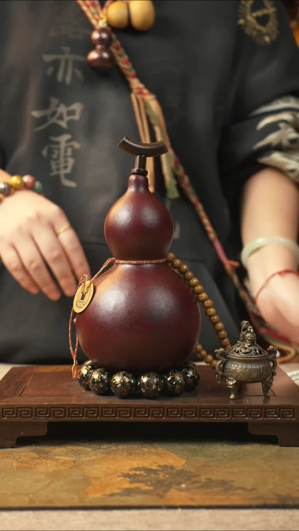 110大漆一物一拍记葫堂出品【不带手串】