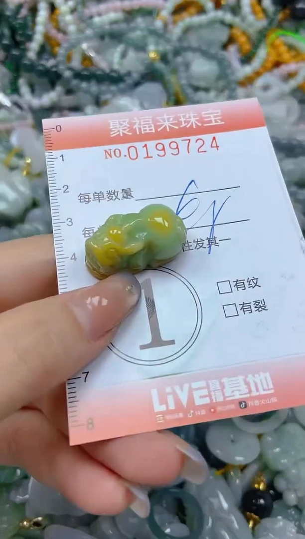 翡翠未镶嵌颈饰闪购0199724