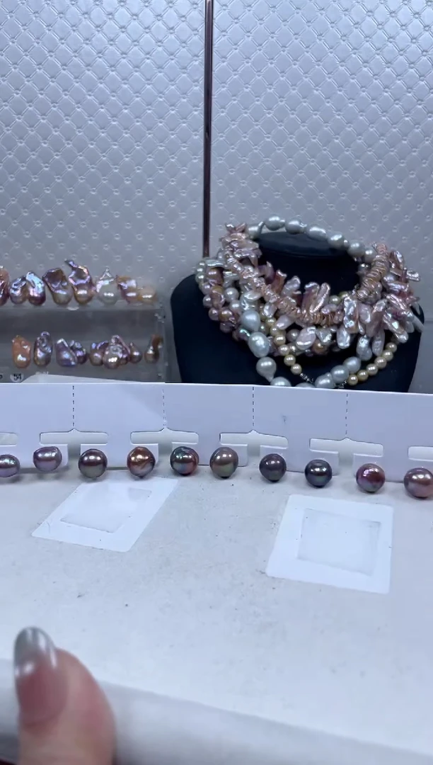 未镶嵌耳饰淡水珍珠【纯恬珍珠】（多样性发货发一）