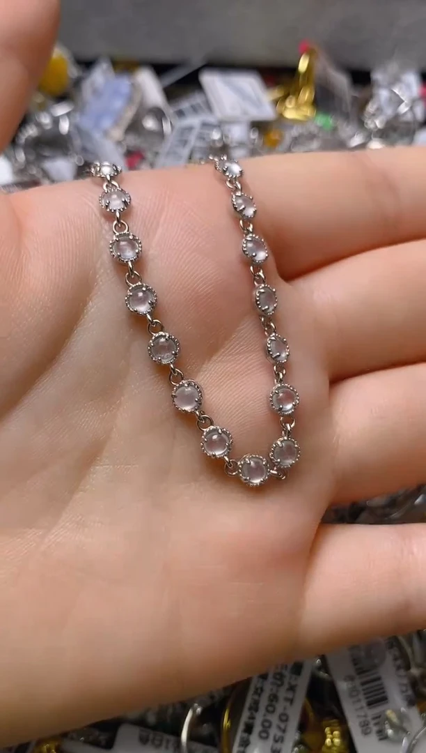 银S925镶嵌戒指翡翠百内无证书