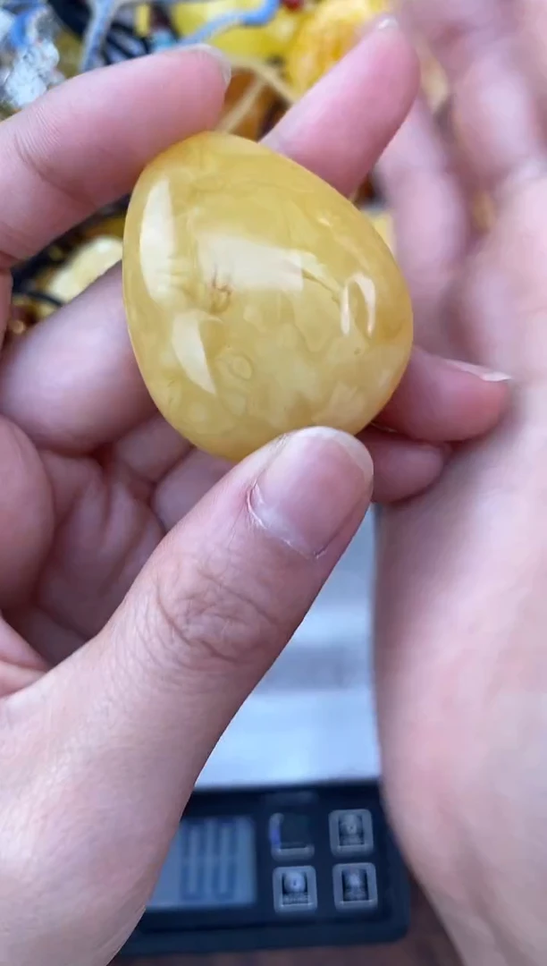 裸石琥珀未镶嵌天然琥珀蜜蜡