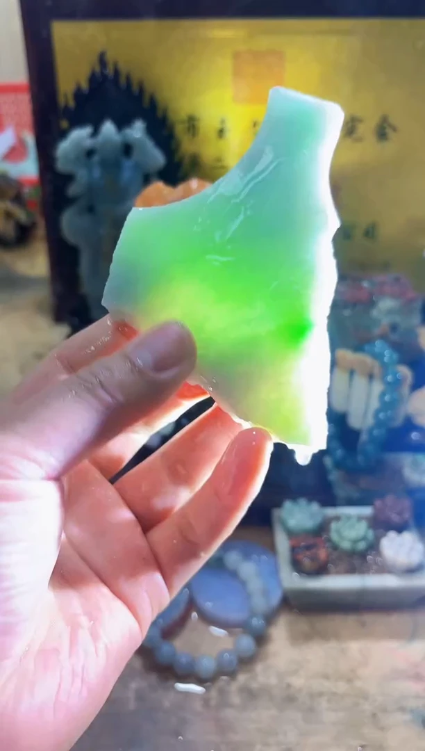 未镶嵌挂件翡翠A货常星7902