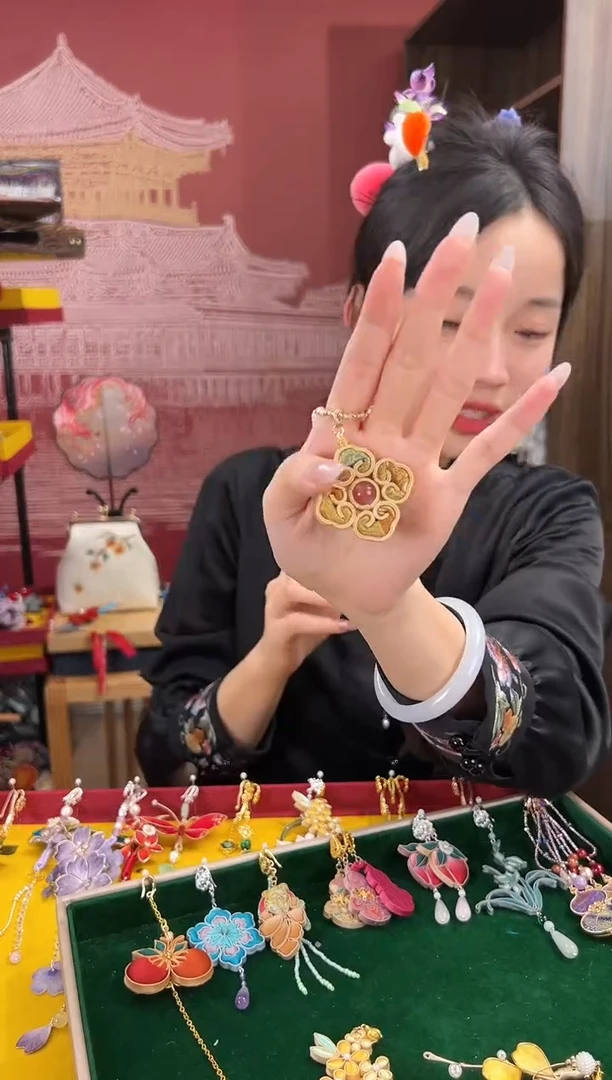 【闪购商品】刺绣苏绣世家非遗手工（胸针）