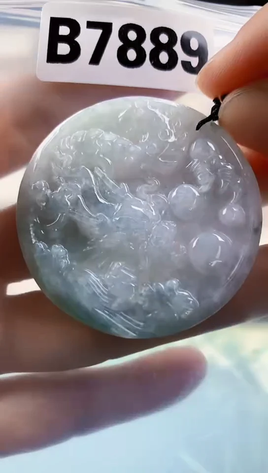 翡翠未镶嵌颈饰天然翡翠吊坠挂件