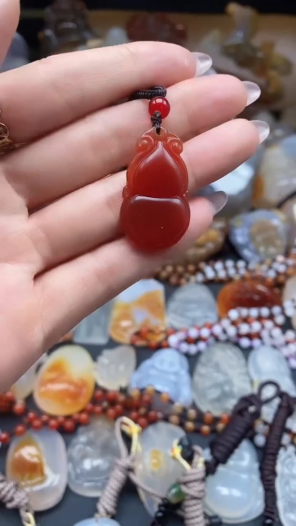 【闪购商品】玛瑙/玉髓颈饰未镶嵌dd