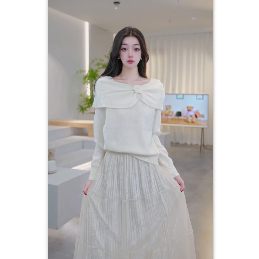 Basic House/百家好新款百搭减龄针织衫 B1405B53712