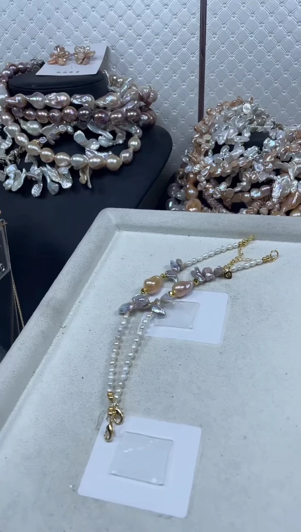 淡水珍珠手链未镶嵌【纯恬珍珠】（多样性发货发一）