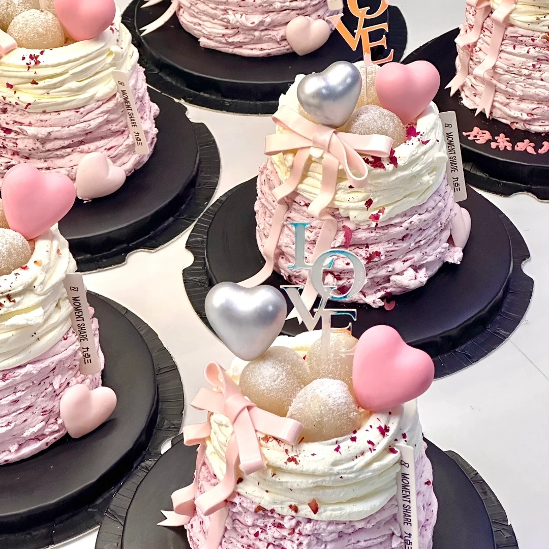 心形蜡烛烘焙装饰网红创意派对装扮纪念日生日爱心蜡烛心形