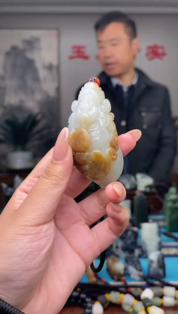 未镶嵌和田玉挂件1