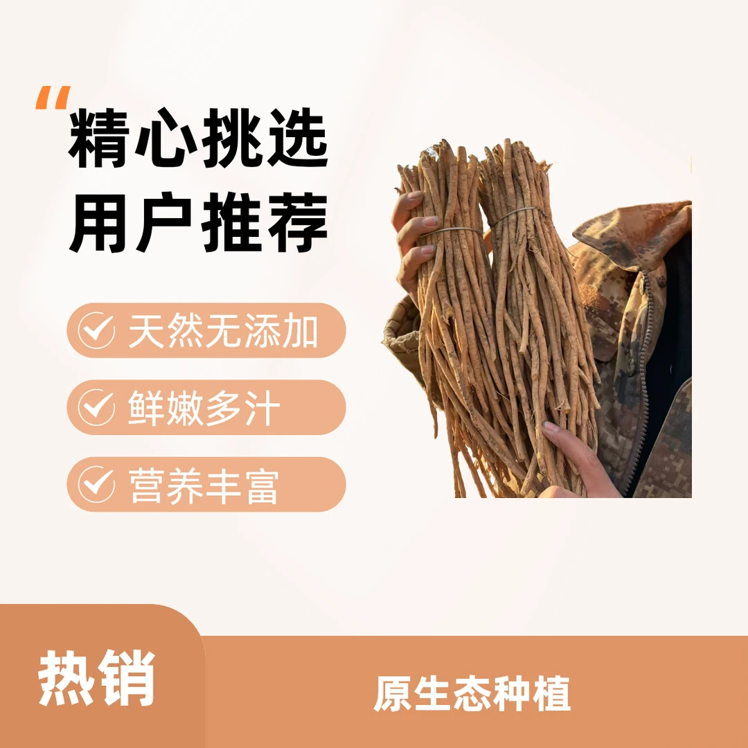 正宗甘肃道地黄芪整条（无熏硫）