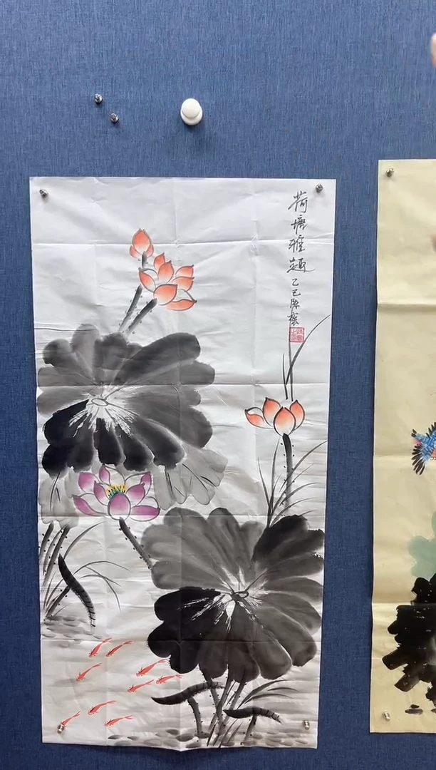 国画陈蜜 4.5平尺 荷塘雅趣