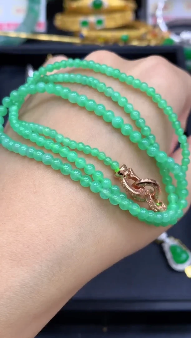 颈饰未镶嵌翡翠533-中国好珍宝