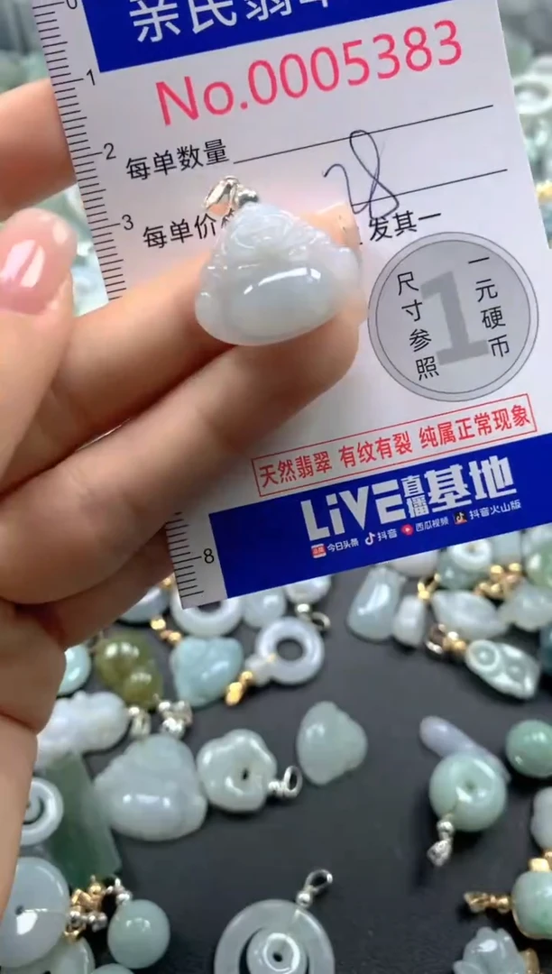 颈饰未镶嵌翡翠5383