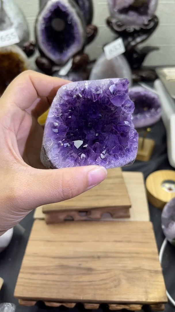 未镶嵌大型摆件（非配饰）紫晶717号摆件