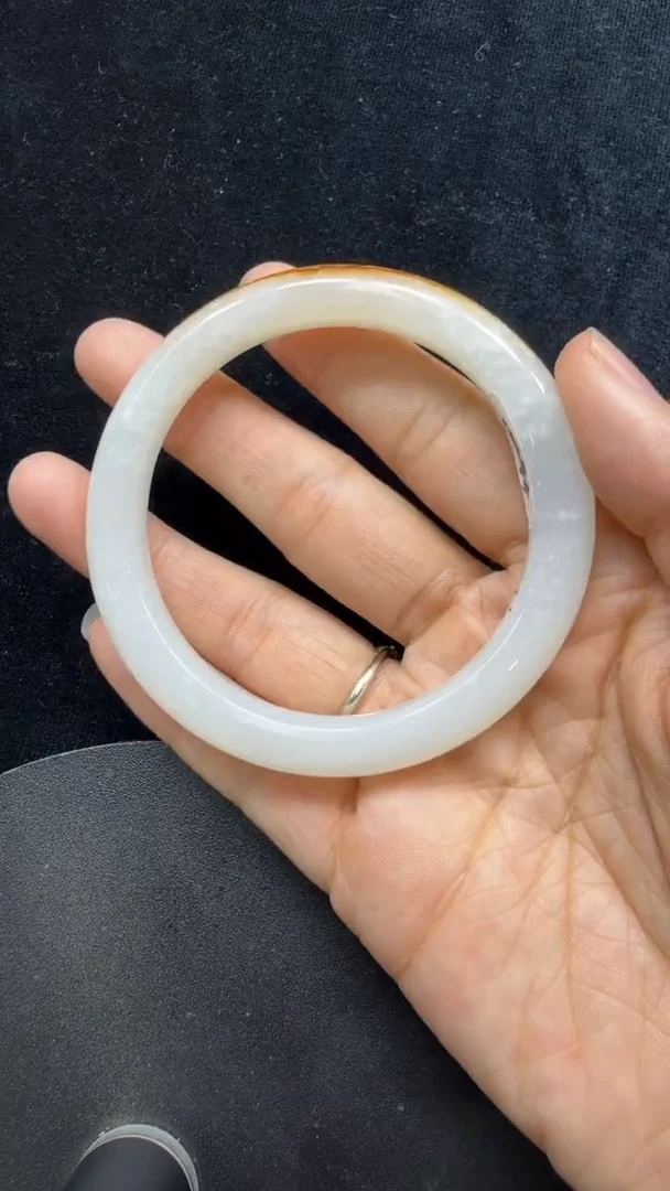 未镶嵌手镯和田玉634圈口57