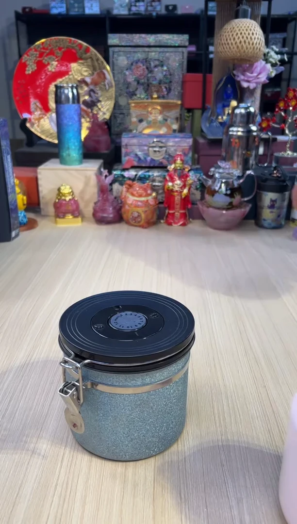 39纯钛带盖保鲜盒-蓝色