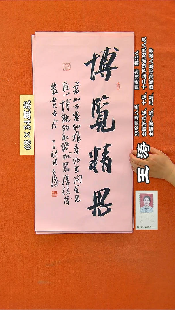 书法208R王涛书法作品