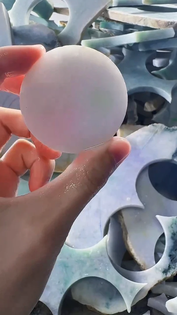 裸石翡翠缅甸翡翠A货文43