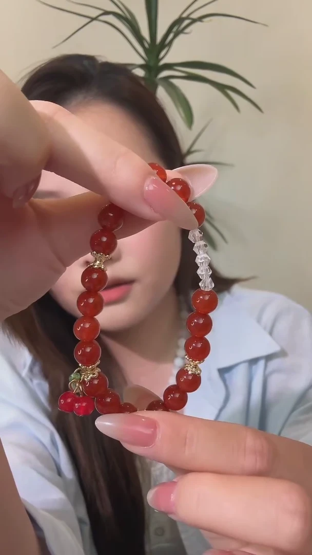 石英石铁合金非定制款福利小手链