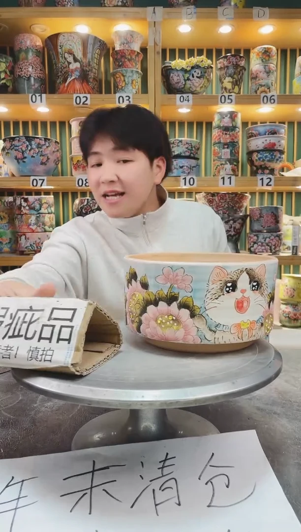 【闪购商品】瓷片默认微瑕一物一拍0118-077