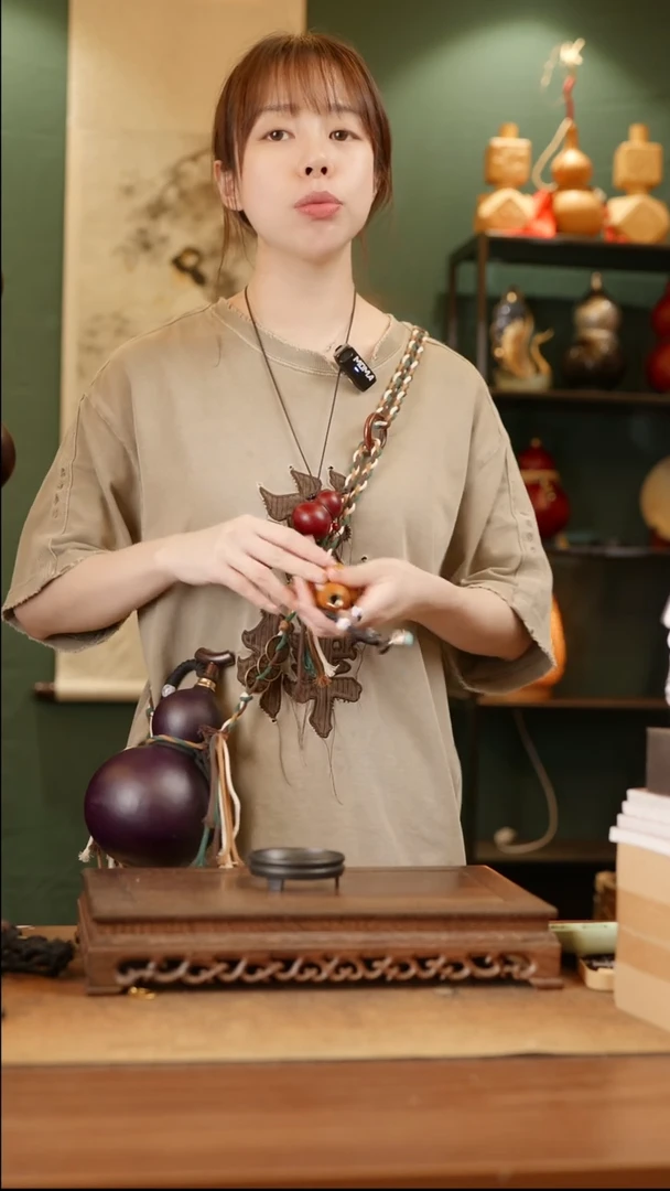 307号精品天然大漆酒葫芦一物一拍~