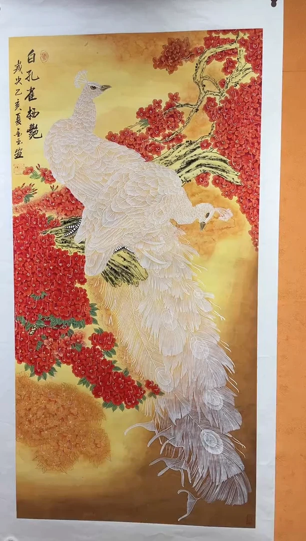 国画刘金玉老师亲笔手绘