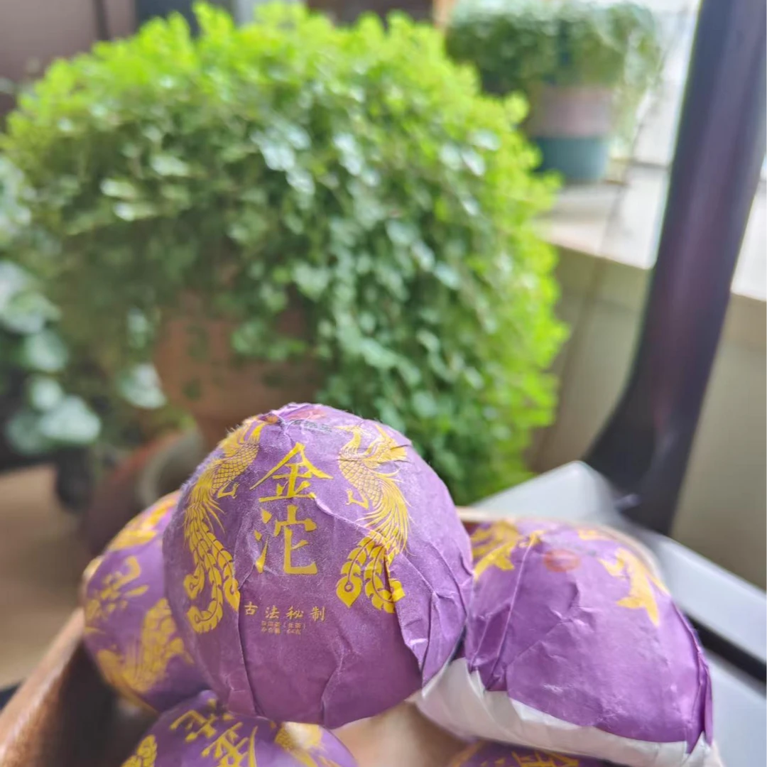 紫金沱普洱茶（生茶紧压茶）墨江凤凰山大树料紧压沱茶 独特柏枝香