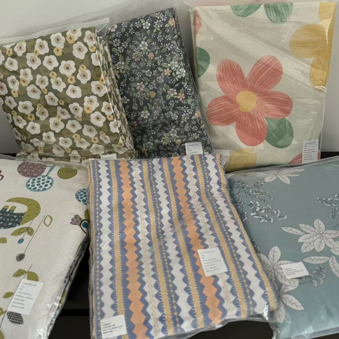 【童年老粗布三件套】