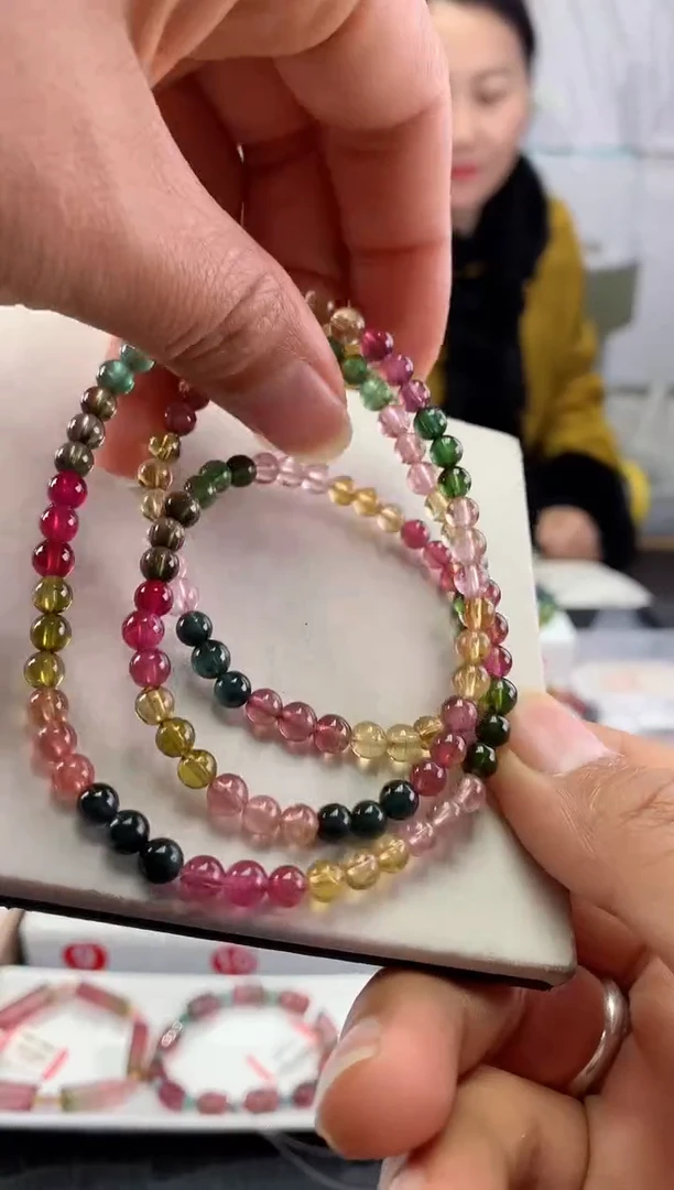 未镶嵌手串碧玺 多样性发一条