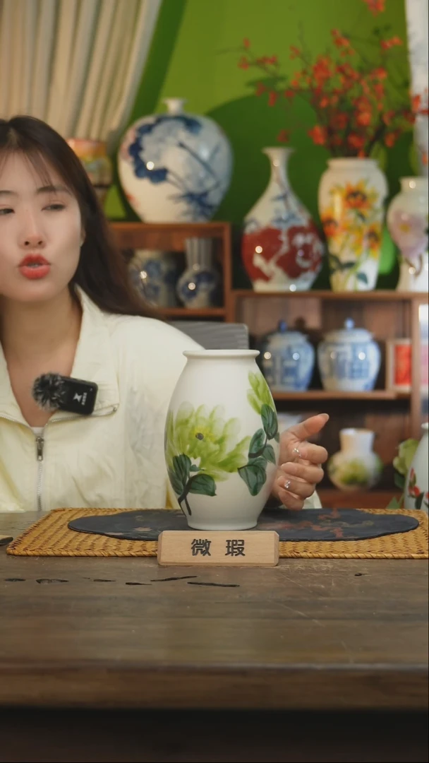 瓷片 景德镇纯手工手绘高温陶瓷