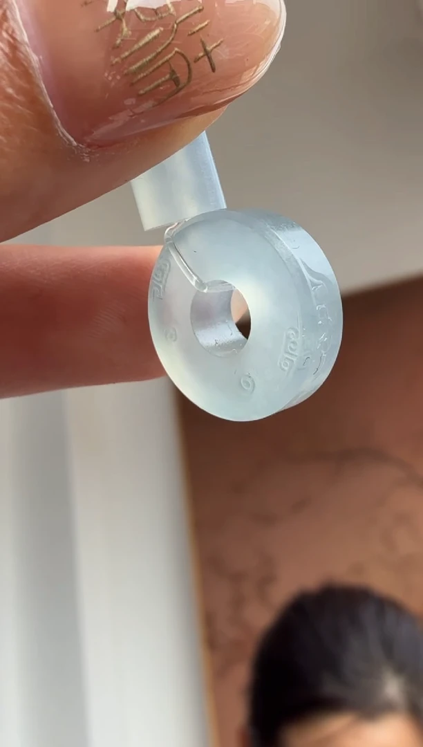 未镶嵌定制翡翠15.3*4.9仿古甜甜圈2980+298