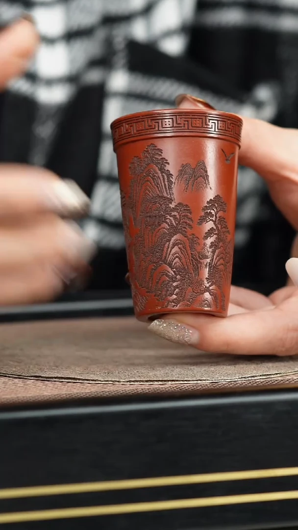 茶杯紫砂用****7大红袍闻香杯