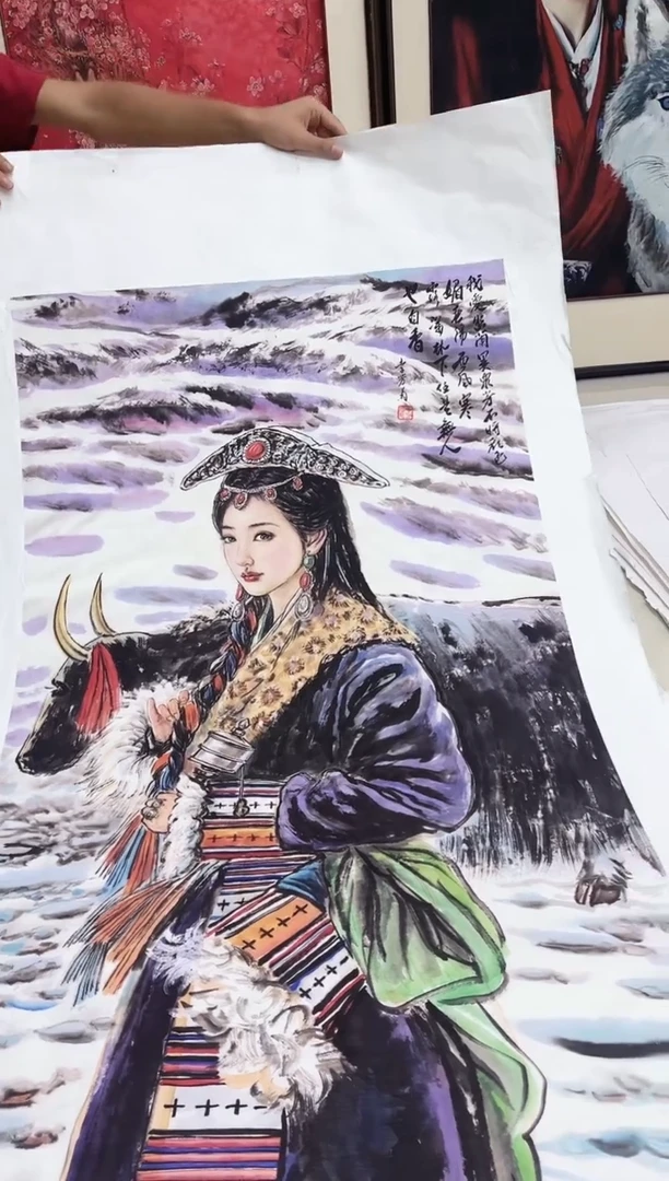 国画九霄甄选国画作品zhb041