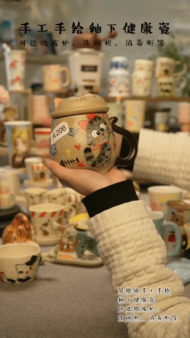 【闪购商品】杯景德镇手工手作陶瓷@A206