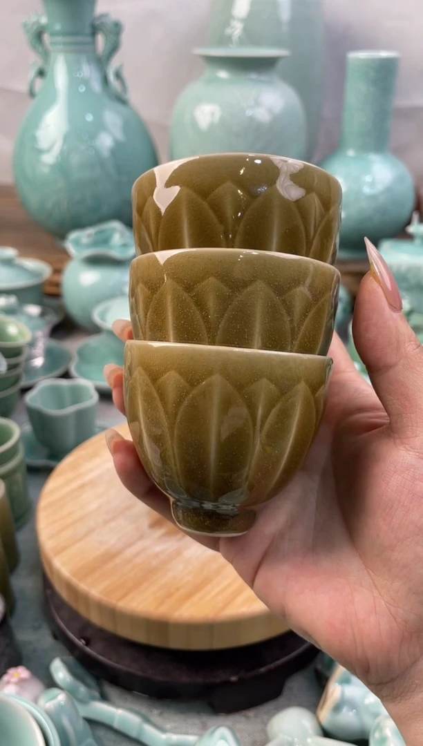【闪购商品】特价福利 微瑕 慧仙青瓷