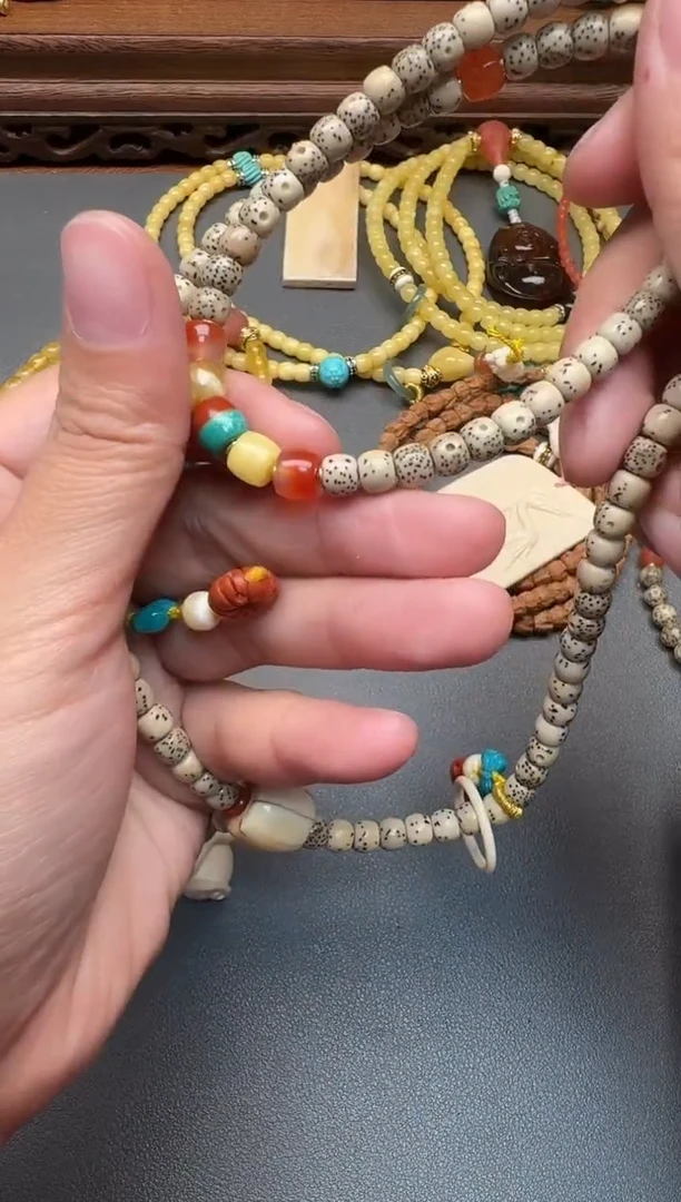 吊坠星月菩提星月长串