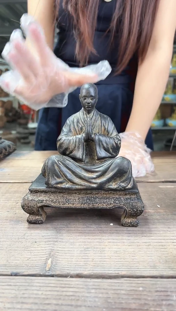 陶土【火山泥】一心向佛+将军案